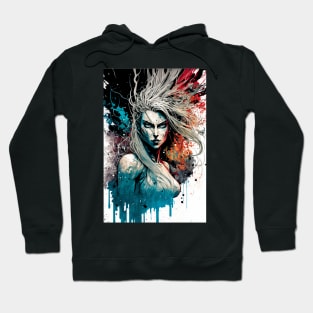 Fierce Goddess of Love Illustration Hoodie